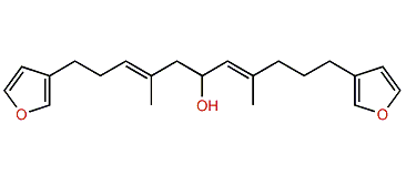 12,13-Didehydrofurospongin 1